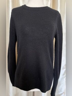 Magaschoni cashmere sweater, black, size XS